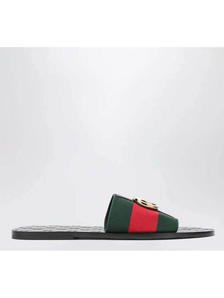 Gucci Riviera Slide Sandal (120)(Please Request Your Size Before Purchasing)